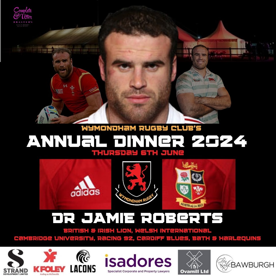 Annual Dinner – Wymondham Rugby Club, 6th June