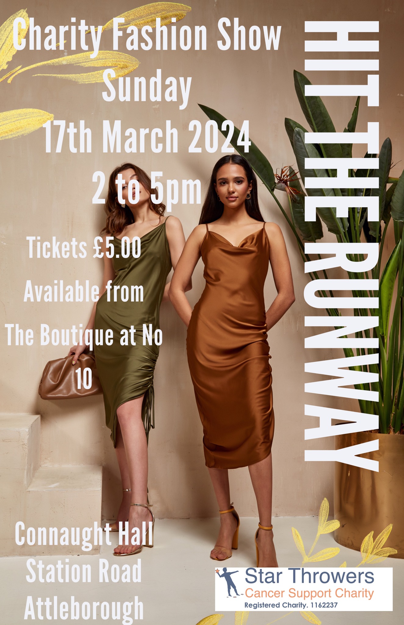 Charity Fashion Show – Connaught Hall, Attleborough, 17th March