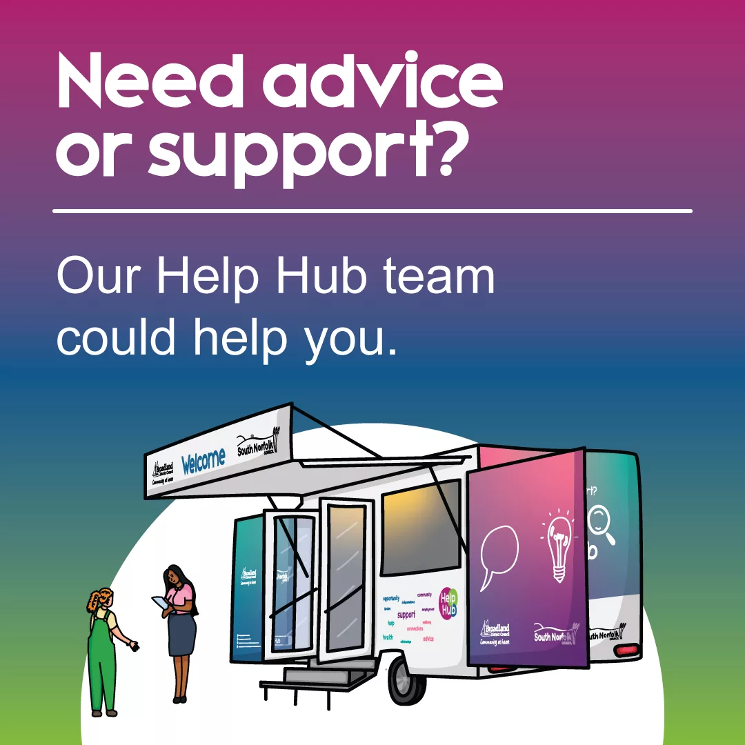 SNDC Mobile Help Hub Van – Bressingham Village Hall, 23rd May
