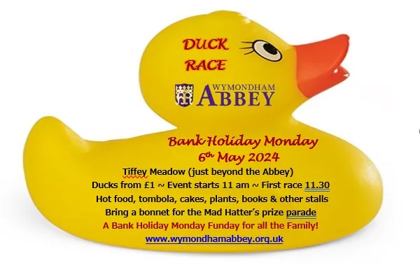 Abbey Duck Race, Becketswell, Wymondham, 6th May