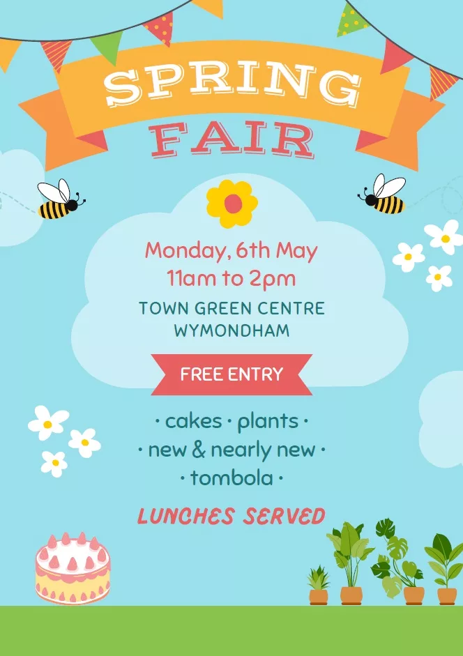 Spring Fair – Town Green, Wymondham, 6th May