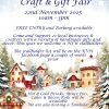 Kenninghall Craft & Gift Fayre – Village Hall, 22nd November