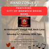 Valentine Brass Band Concert – Hethersett Village Hall, 14th February