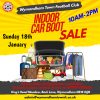 Indoor Car Boot Sale – Wymondham Town Football Club, 18th January