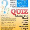 Quiz Night – Little Melton Village Hall, 21st March