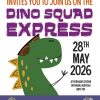 The Dino Squad Express – Dereham Station, Mid-Norfolk Railway, 28th May