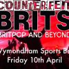 Live Music: Counterfeit Brits – Wymondham Sports Bar, Town Green, 10th April