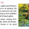 The Friday 13 – Wymondham Arts Centre, Beckett’s Chapel, 26th to 31st May