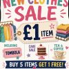 New Clothes Sale – Anon Street Team, Rothbury Hall, Wymondham, 23rd May