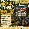 Live Screening: World Cup Football Final – Crusdaers Rugby Club, Little Melton, 19th July