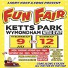 Gray’s Funfair – Kett’s Park, Wymondham, 9th to 12th July