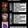 Events Highlights – Wymondham & District Ex-Services Club, August and September