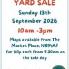Hingham Yard Sale – Various locations, Hingham, 13th September