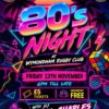 80s Night – Wymondham Rugby Club, 13th November