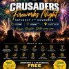 Fireworks Night – Crusaders Rugby Club, 7th November