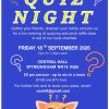 Wymondham Lions Annual Quiz – Central Hall, Wymondham, 18th September