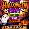 Kids Halloween Party – Wymondham & District Ex-Services Club, 31st October