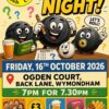 Priory Bowls Club Quiz Night – Ogden Court, Wymondham, 16th October