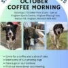 Safe Rescue For Dogs Fundraising Coffee Morning – Hingham Sports Centre, 17th October